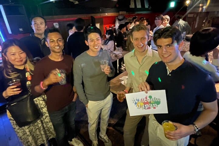 All We Can Drink and Make Friend Can Come Alone Party in Shinjuku