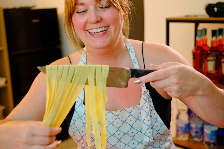 Pasta and Tiramisu Cooking Class Near the Colosseum