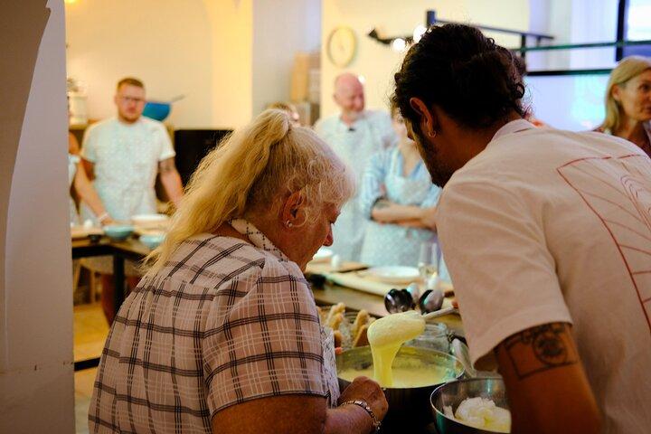 Pasta and Tiramisu Cooking Class Near the Colosseum