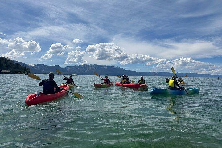 10AM-1PM South Lake Tahoe 3 Hours Single Kayak Rental