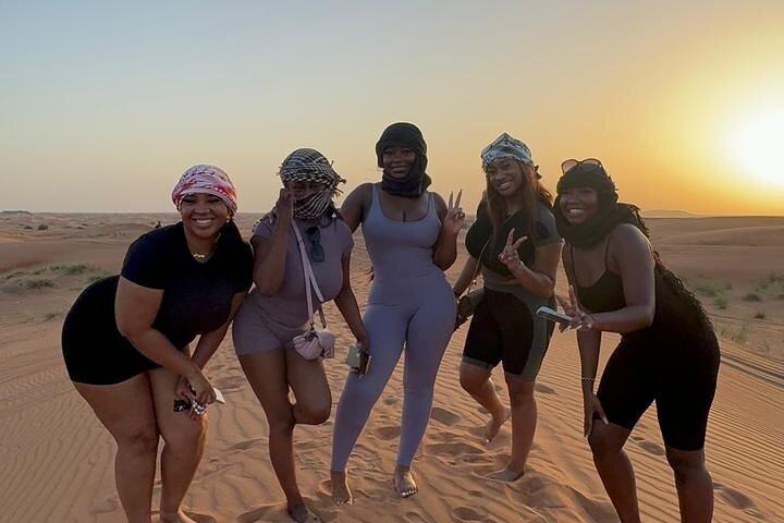 Private 4 Hour Dubai Desert Safari Dune Bashing & Camel Ride