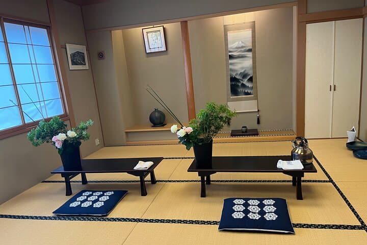 2 Hours Flower Arranging Ikebana Class Temple Tokyo Ota-ku