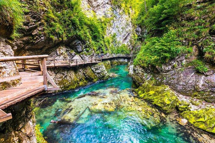 Bled: Vintgar Gorge Return Shuttle (Vintgar ticket not included)