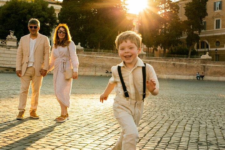 Rome: 1-Hour Private Photo Shoot for Family, Couples or Solo