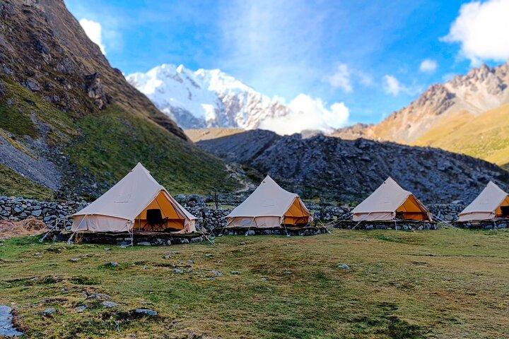 5-Day Salkantay Trek to Machu Picchu + Vistadome Train