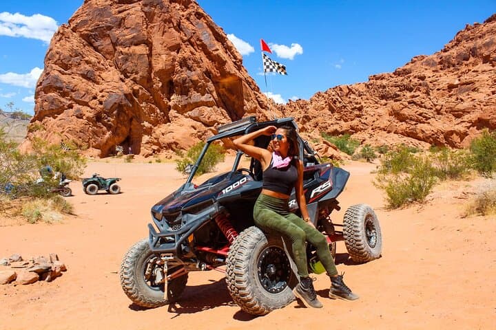 Valley of Fire 3 Hour Single Seater UTV Longest Tour in Vegas!