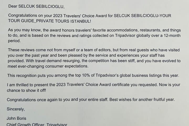 Private Guided "Energy of Istanbul-Skip the Ticket Line" Tour