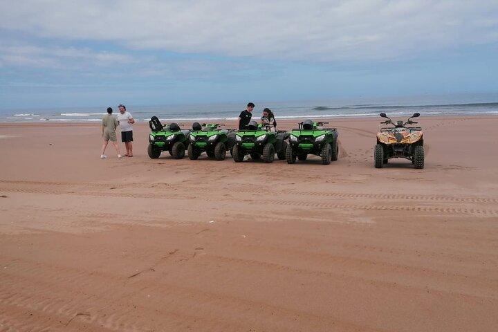 Agadir : Quad bike dunes, Desert and Beach Sandboarding & camel
