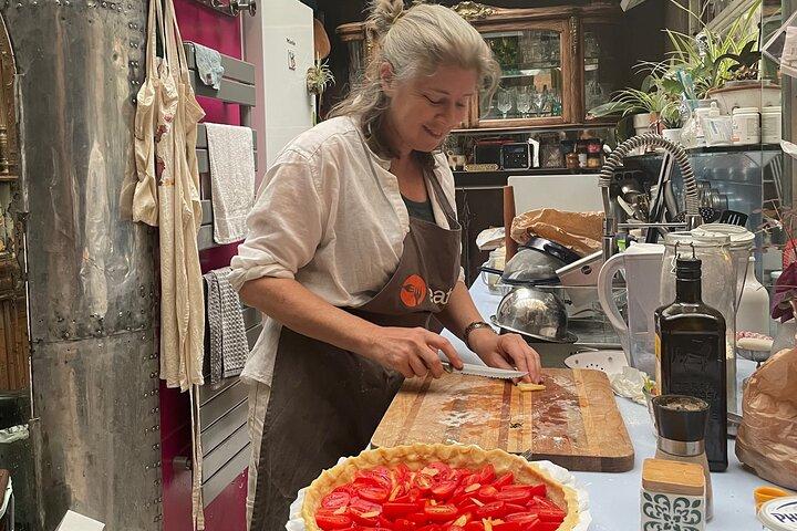 Dinner in a Bohemian Artist Apartment in Central Paris