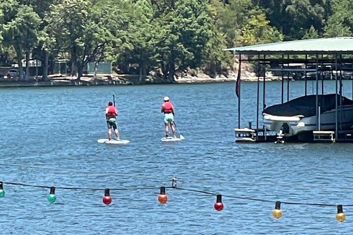 1 Hour Paddle Board Rental on Lake Austin Per Person