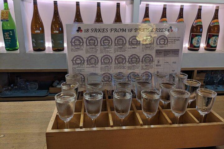 Sake Tasting at Kyoto Fushimi