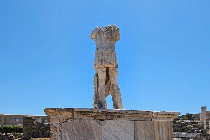 Shared Mykonos Sail Cruise to Delos and Rhenia Islands