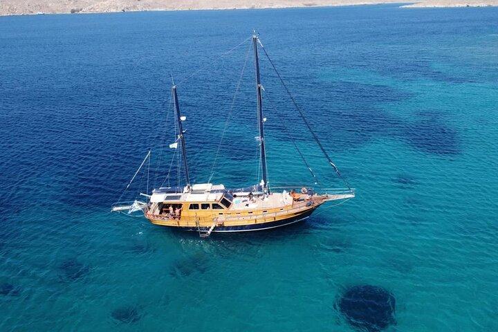 Shared Mykonos Sail Cruise to Delos and Rhenia Islands