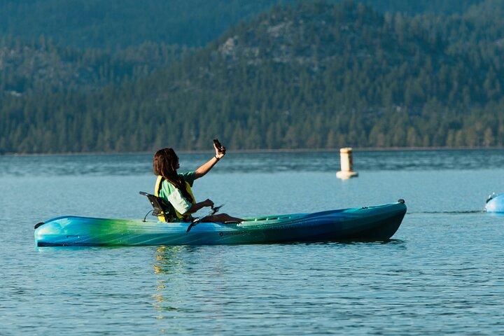 10AM-1PM South Lake Tahoe 3 Hours Single Kayak Rental