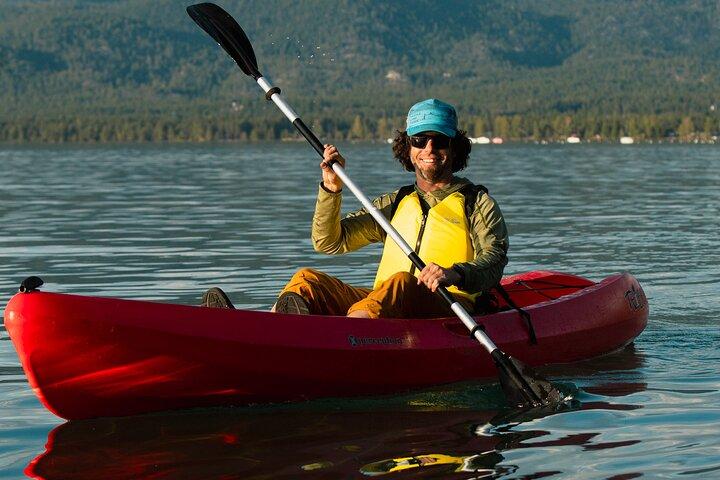 10AM-1PM South Lake Tahoe 3 Hours Single Kayak Rental