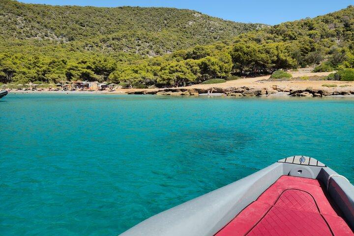 Athens Private Boat Tour to Agistri, Aegina, Moni and Perdika