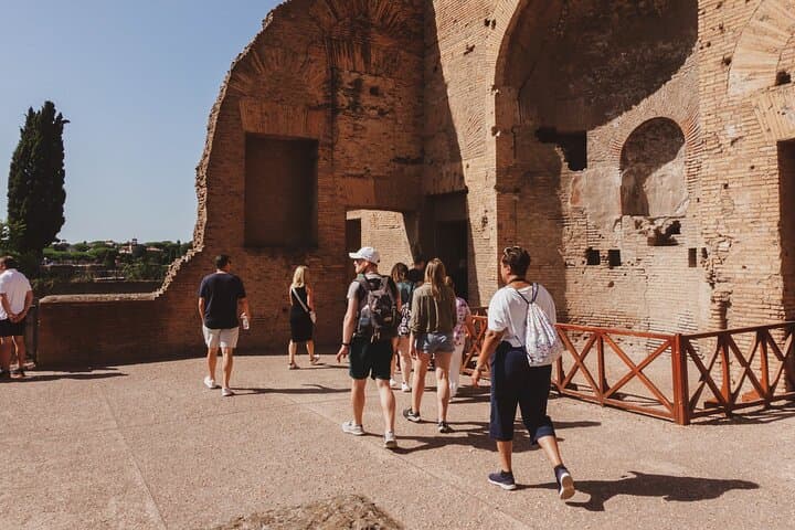 Rome: Guided Group Tour of Colosseum, Palatine Hill & Roman Forum