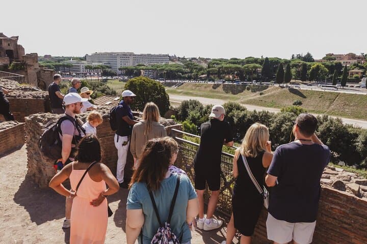Rome: Guided Group Tour of Colosseum, Palatine Hill & Roman Forum