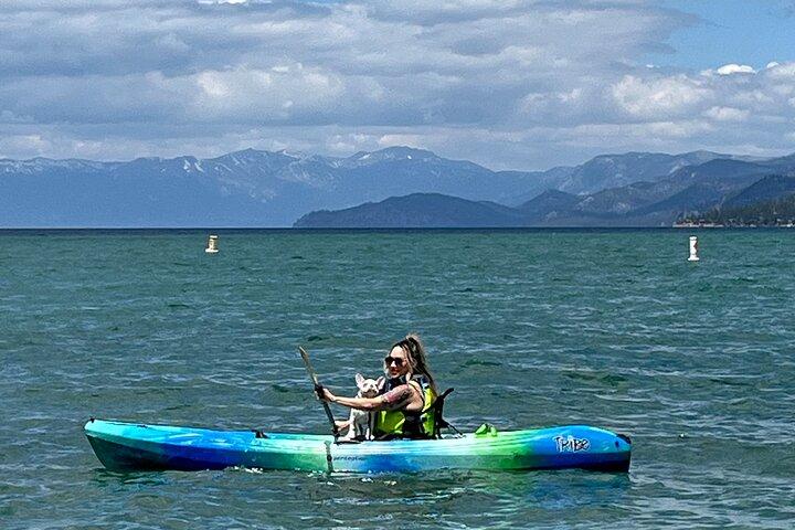 10AM-1PM South Lake Tahoe 3 Hours Single Kayak Rental