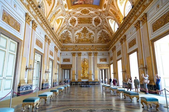 Private Caserta Royal Palace & Gardens Guided Tour inc. Shuttle
