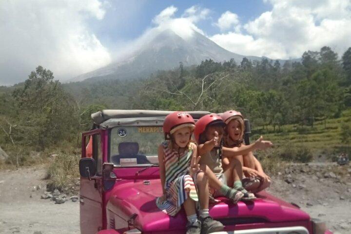 Borobudur and Prambanan Temple and Merapi Volcano Tour