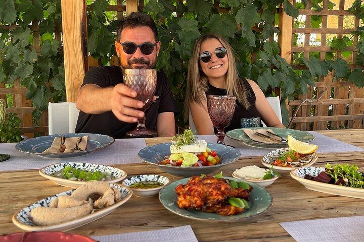 Santorini Private 5 Hour Oia Tour with Farm Lunch Experience