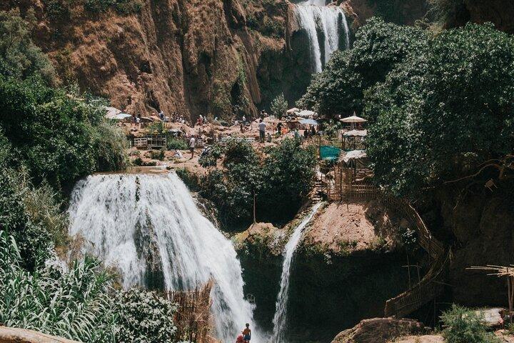 Ouzoud Waterfalls Excursions from Marrakech with boat Ride
