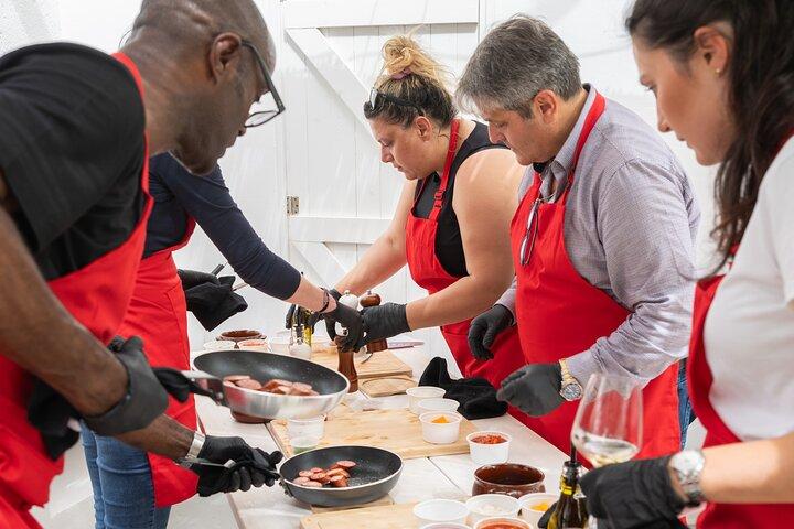 Santorini Cooking Class with Wine Tasting