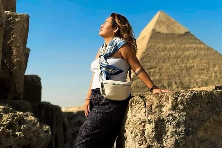 Private Cairo Day tour from Luxor Pyramids and More by air flight