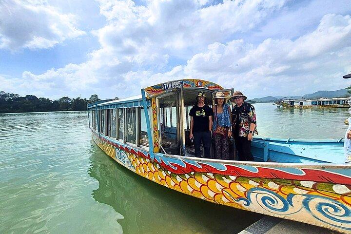 Discover Cultural Treasures in Hue Private Dragon Boat Tour