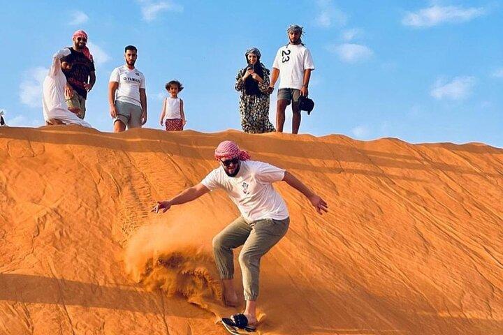 Dubai Evening Desert Safari Tour with Hotel Transfer & Live BBQ