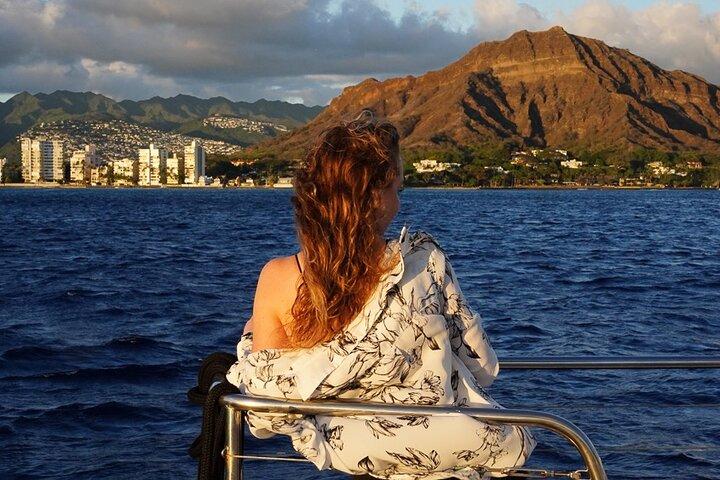 Best Waikiki Sunset Cruise: BYOB Sunset Sail with Swimming