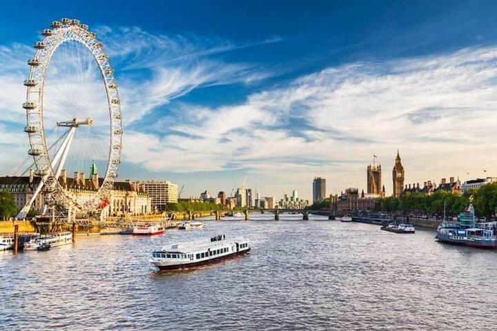 London Taxi Top Sights Tour and Thames River Cruise
