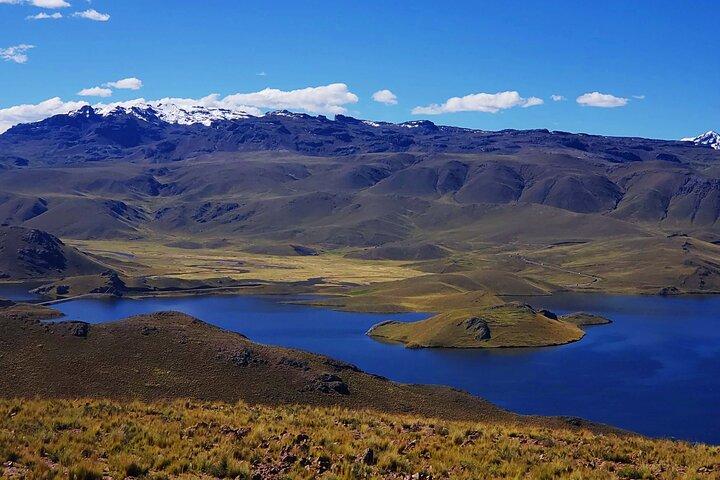 From Arequipa: 2-Day tour Colca Canyon ending in Puno