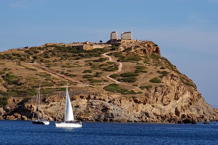 Private Sunset Tour of Cape Sounion, Temple of Poseidon & Athens Riviera