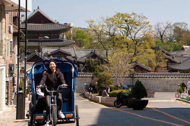 2 hr / Seoul Private Pedicab Tour : Bukchon Anguk Hanok Village