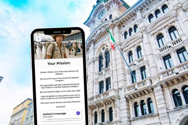 Trieste Exploration Game and City Tour on your Phone