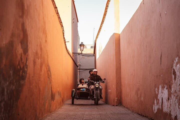Essential Ride by sidecar (Marrakech off the beaten path) 1h30