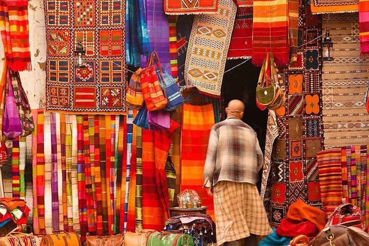 culture tour of Marrakech Jewish quarter Bahia palace, and Kasbah