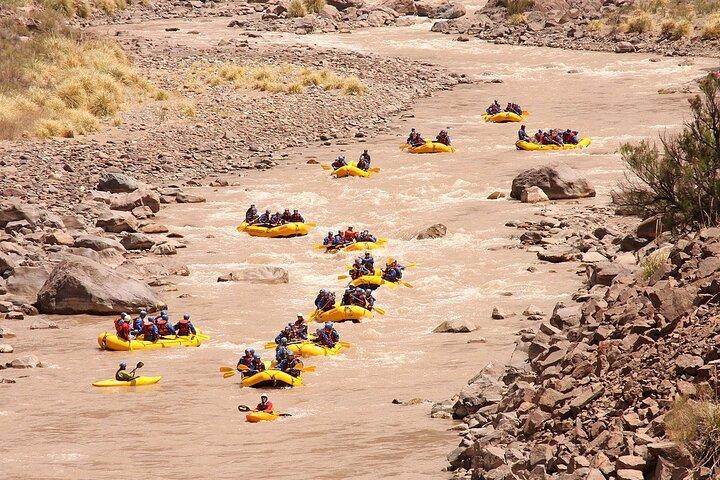 Half Day Rafting or Canopy Adventure Excursion in Mendoza