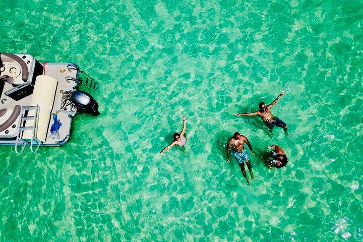 4 Hour Clearwater Beach Private Pontoon Boat Tour