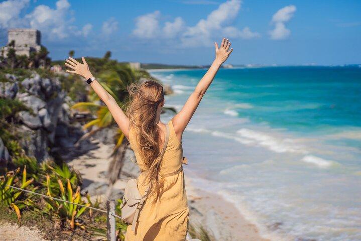 Tulum, Cenote Butterfly and visit Playa del Carmen Eco