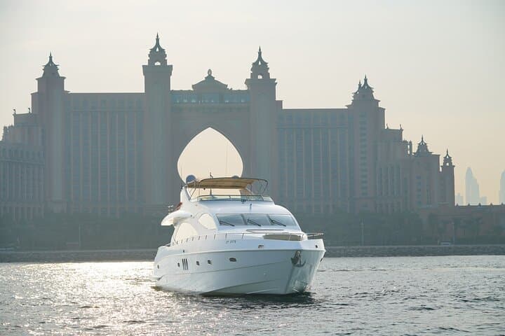 88 Feet Luxury Private Guided Yacht Tour in Dubai