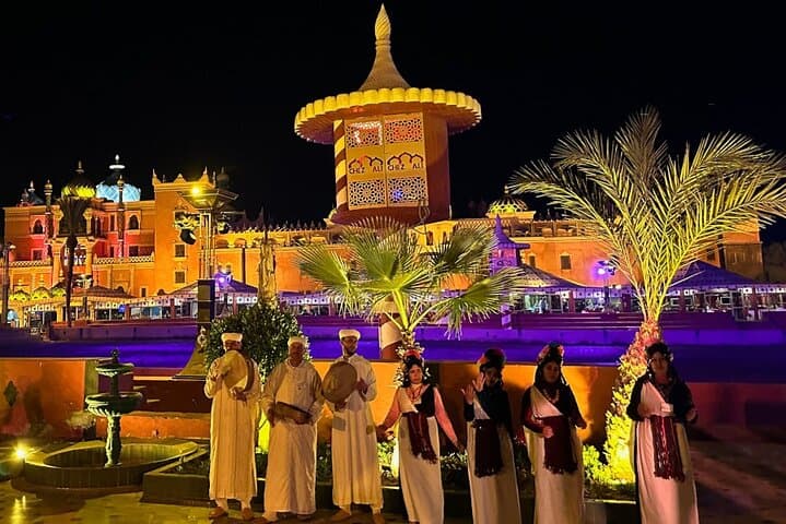 Moroccan Dinner and Show at Fantasia Restaurant in Marrakech
