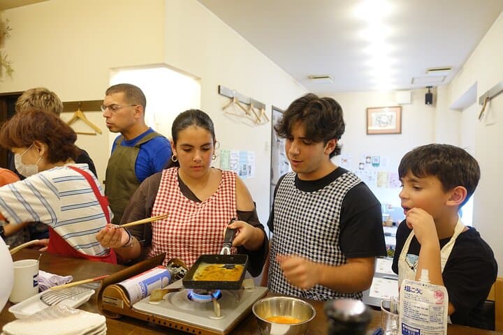 Osaka Japanese Cooking And Matcha Class near Osaka Castle