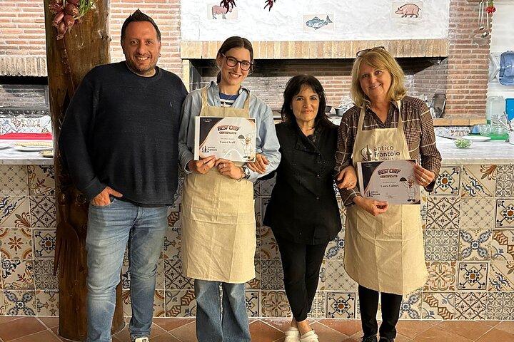 Sorrento Cooking School Cook as Locals with seaview Hands on 100%
