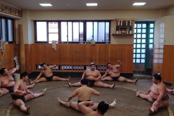 Tokyo Sumo Practice Watching & Visit Old Town Museum