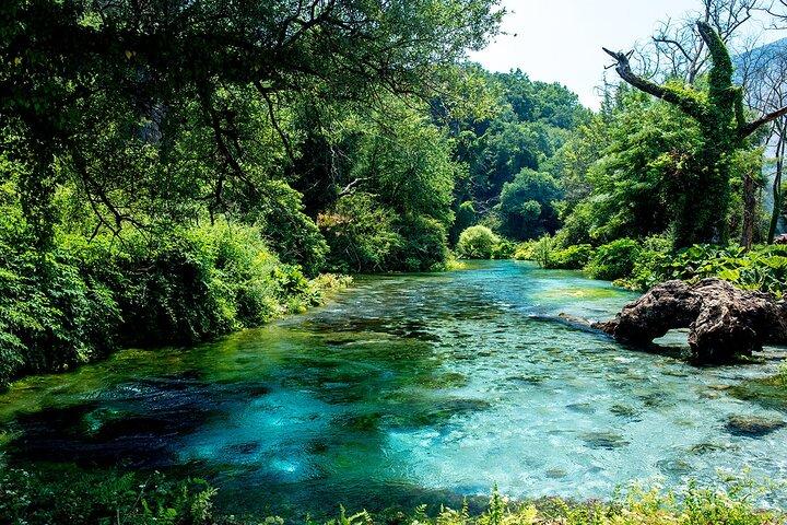 Ksamil Blue Eye and Saranda Day Tour from Tirana Durres Golem