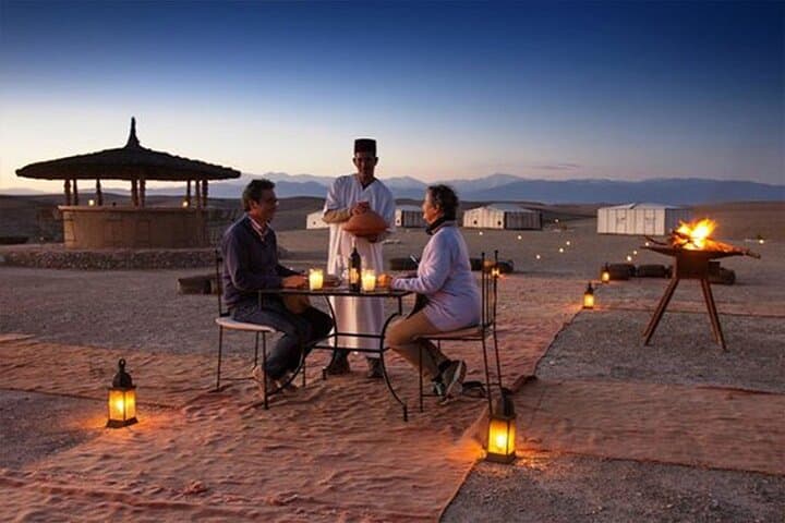 Agafay Desert Sunset Tour with Dinner show from Marrakech