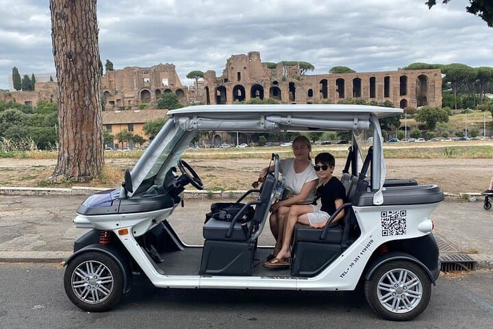 Rome Private Golf Cart Tour – See Rome Without Walking